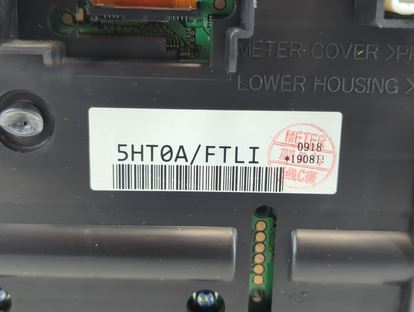 2019-2020 Nissan Rogue Instrument Cluster Speedometer Gauges P/N:5HT0A Fits Fits 2019 2020 OEM Used Auto Parts - Oemusedauto