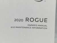 2020 Nissan Rogue Owners Manual Book Guide P/N:OM20EA 0T32U0 OEM Used Auto Parts - Oemusedautoparts1.com