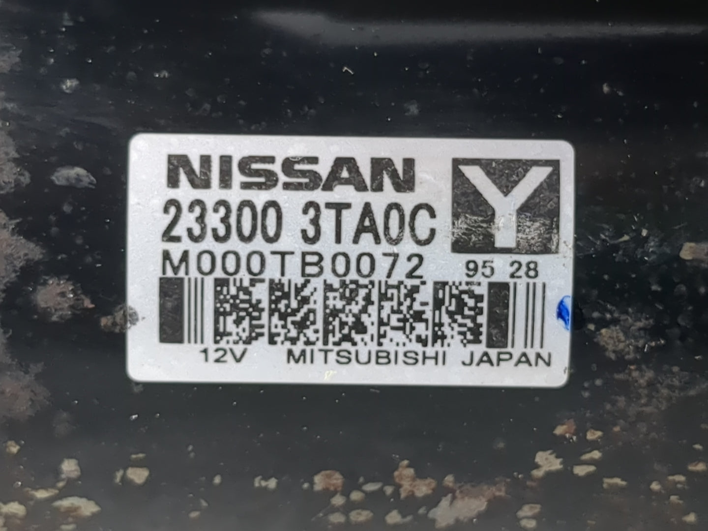 2015-2020 Nissan Rogue Car Starter Motor Solenoid OEM P/N:23300 3TA0C Fits Fits 2015 2016 2017 2018 2019 2020 OEM Used Auto 