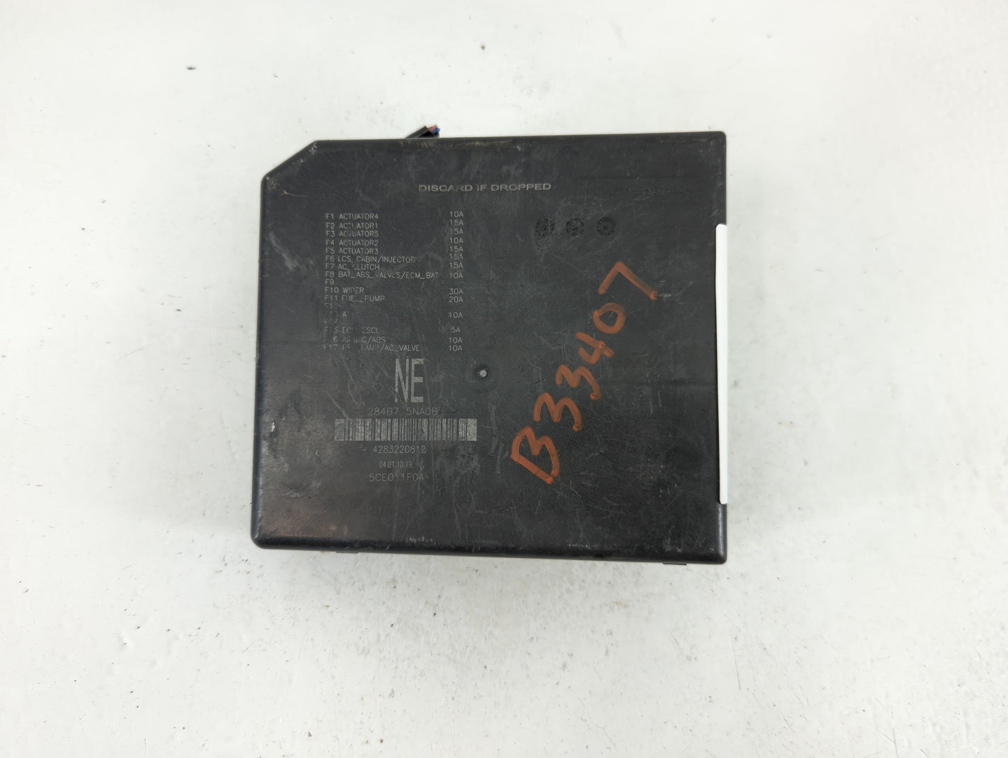 2017-2020 Nissan Rogue Chassis Control Module Ccm Bcm Body Control - Oemusedautoparts1.com
