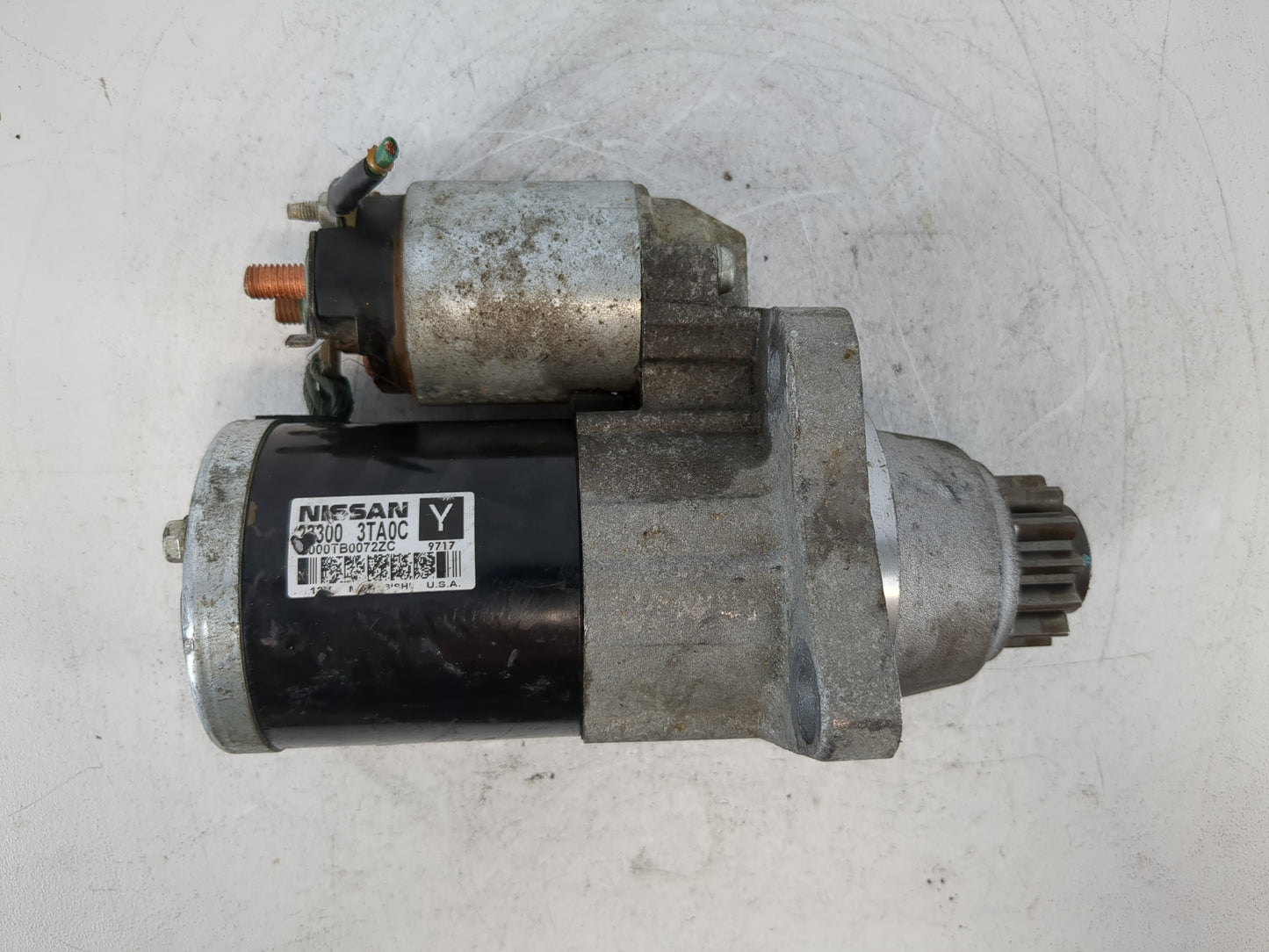 2015-2020 Nissan Rogue Car Starter Motor Solenoid OEM P/N:23300 3TA0C Fits Fits 2015 2016 2017 2018 2019 2020 OEM Used Auto 