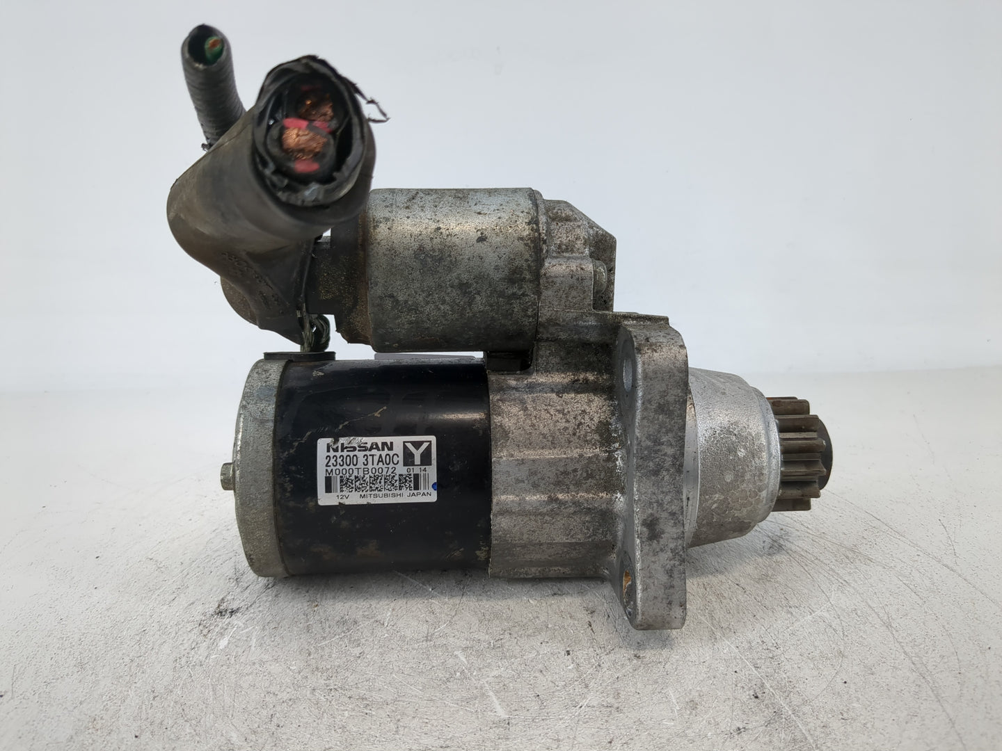 2015-2020 Nissan Rogue Car Starter Motor Solenoid OEM P/N:23300 3TA0C Fits Fits 2015 2016 2017 2018 2019 2020 OEM Used Auto 