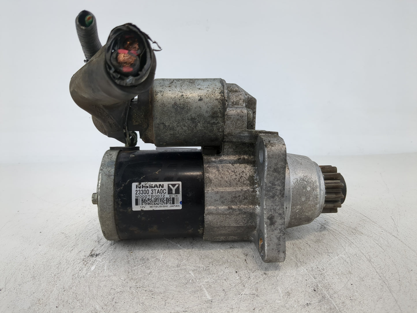2015-2020 Nissan Rogue Car Starter Motor Solenoid OEM P/N:23300 3TA0C Fits Fits 2015 2016 2017 2018 2019 2020 OEM Used Auto 