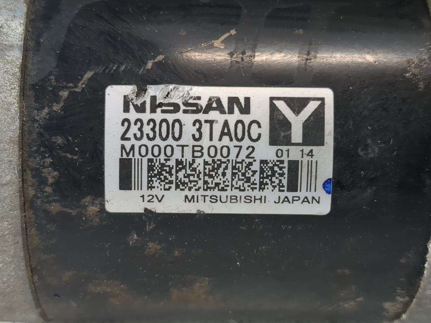 2015-2020 Nissan Rogue Car Starter Motor Solenoid OEM P/N:23300 3TA0C Fits Fits 2015 2016 2017 2018 2019 2020 OEM Used Auto 