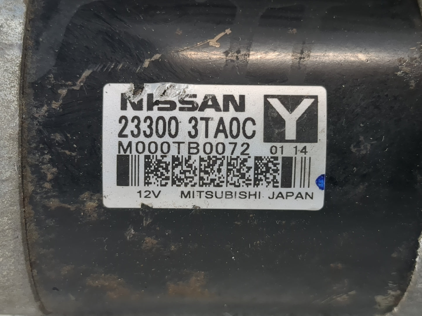 2015-2020 Nissan Rogue Car Starter Motor Solenoid OEM P/N:23300 3TA0C Fits Fits 2015 2016 2017 2018 2019 2020 OEM Used Auto 