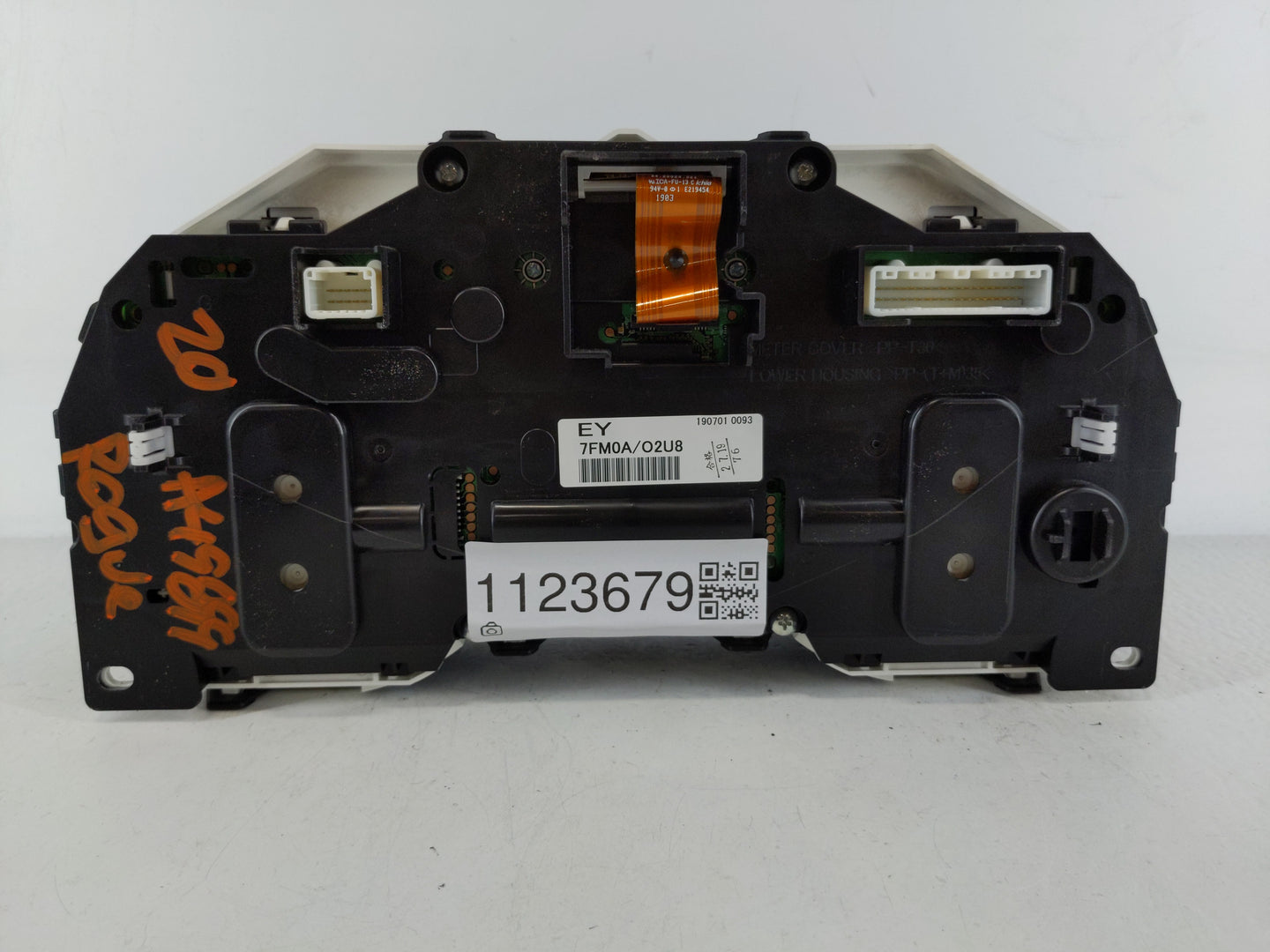 2019-2020 Nissan Rogue Instrument Cluster Speedometer Gauges P/N:7FM0A/02U8 Fits Fits 2019 2020 OEM Used Auto Parts - Oemuse