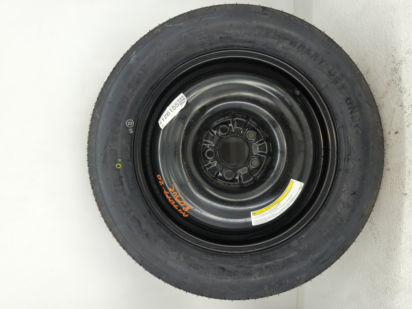 2014-2020 Nissan Rogue Spare Donut Tire Wheel Rim Oem - Oemusedautoparts1.com