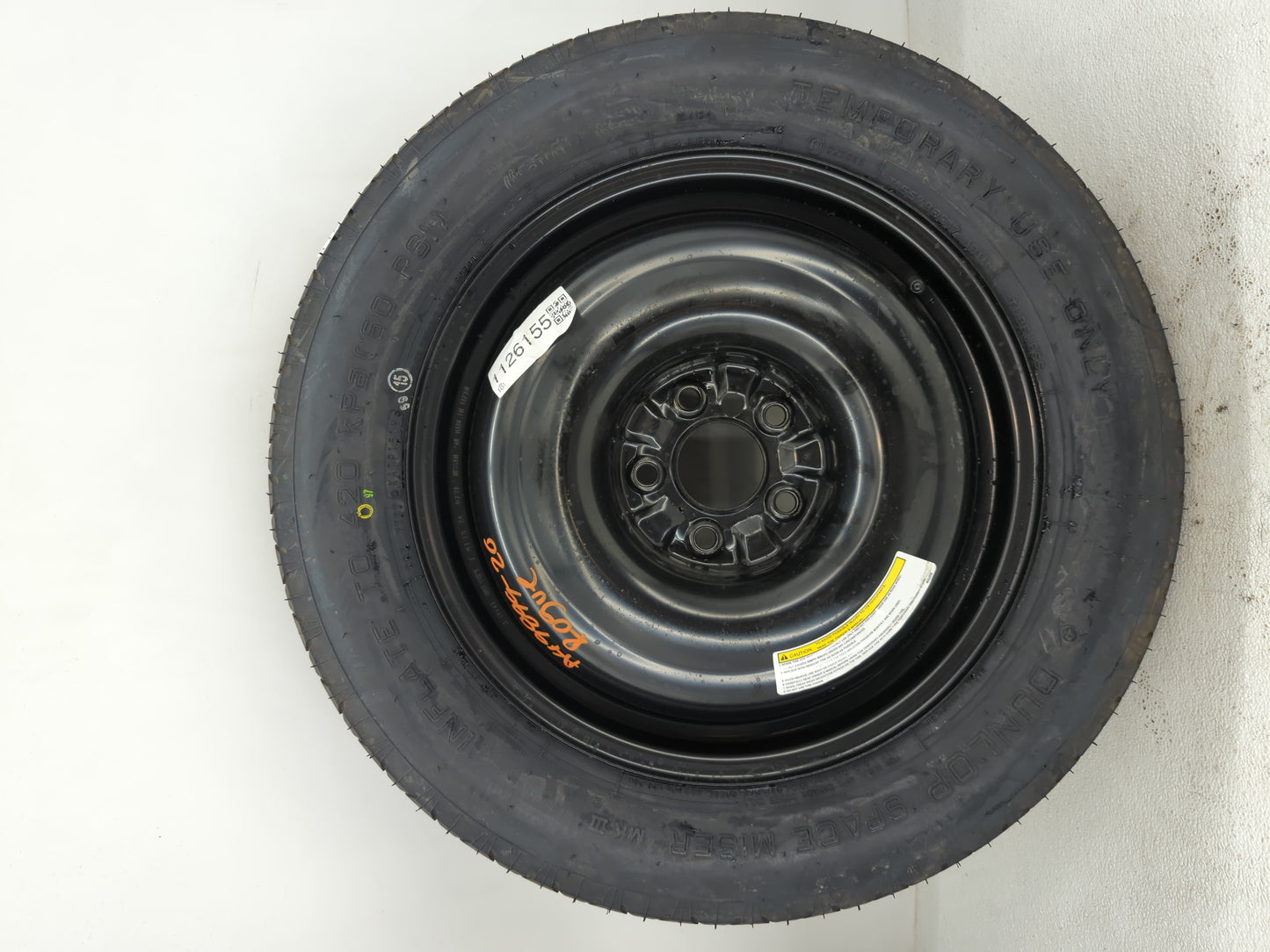 2014-2020 Nissan Rogue Spare Donut Tire Wheel Rim Oem - Oemusedautoparts1.com