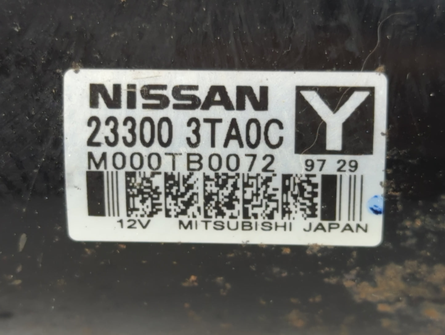 2015-2020 Nissan Rogue Car Starter Motor Solenoid OEM P/N:23300 3TA0C Fits Fits 2015 2016 2017 2018 2019 2020 OEM Used Auto 
