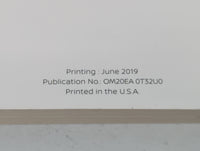 2020 Nissan Rogue Owners Manual Book Guide P/N:OM20EA 0T32U0 OEM Used Auto Parts - Oemusedautoparts1.com