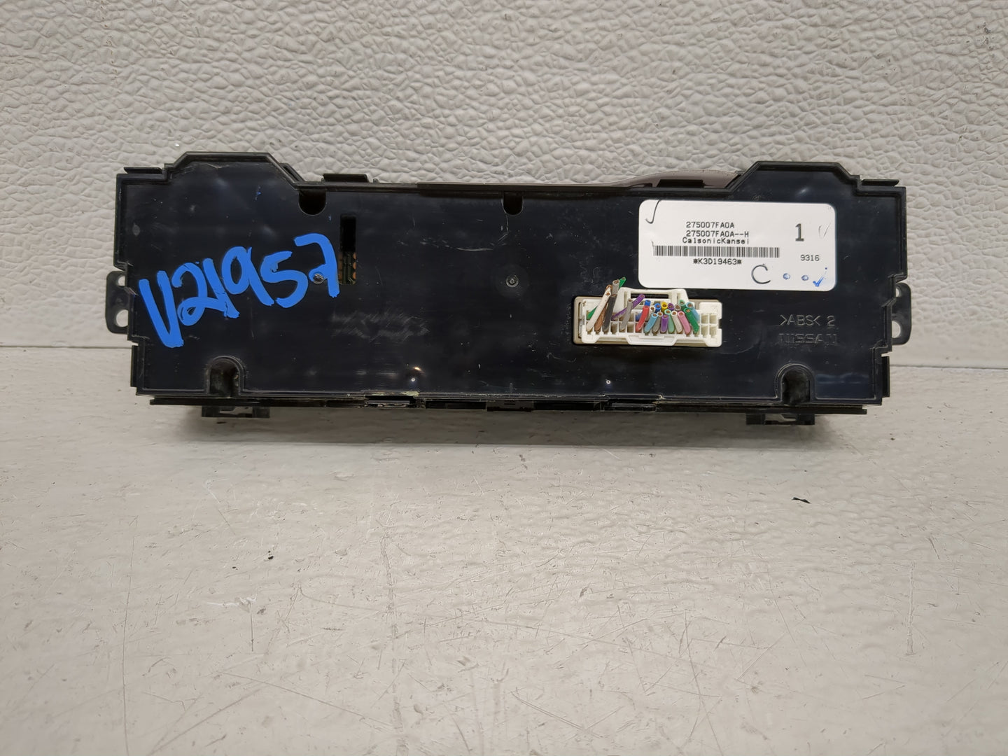 2017-2022 Nissan Rogue Climate Control Module Temperature AC/Heater Replacement P/N:275007FA0A Fits OEM Used Auto Parts - Oe