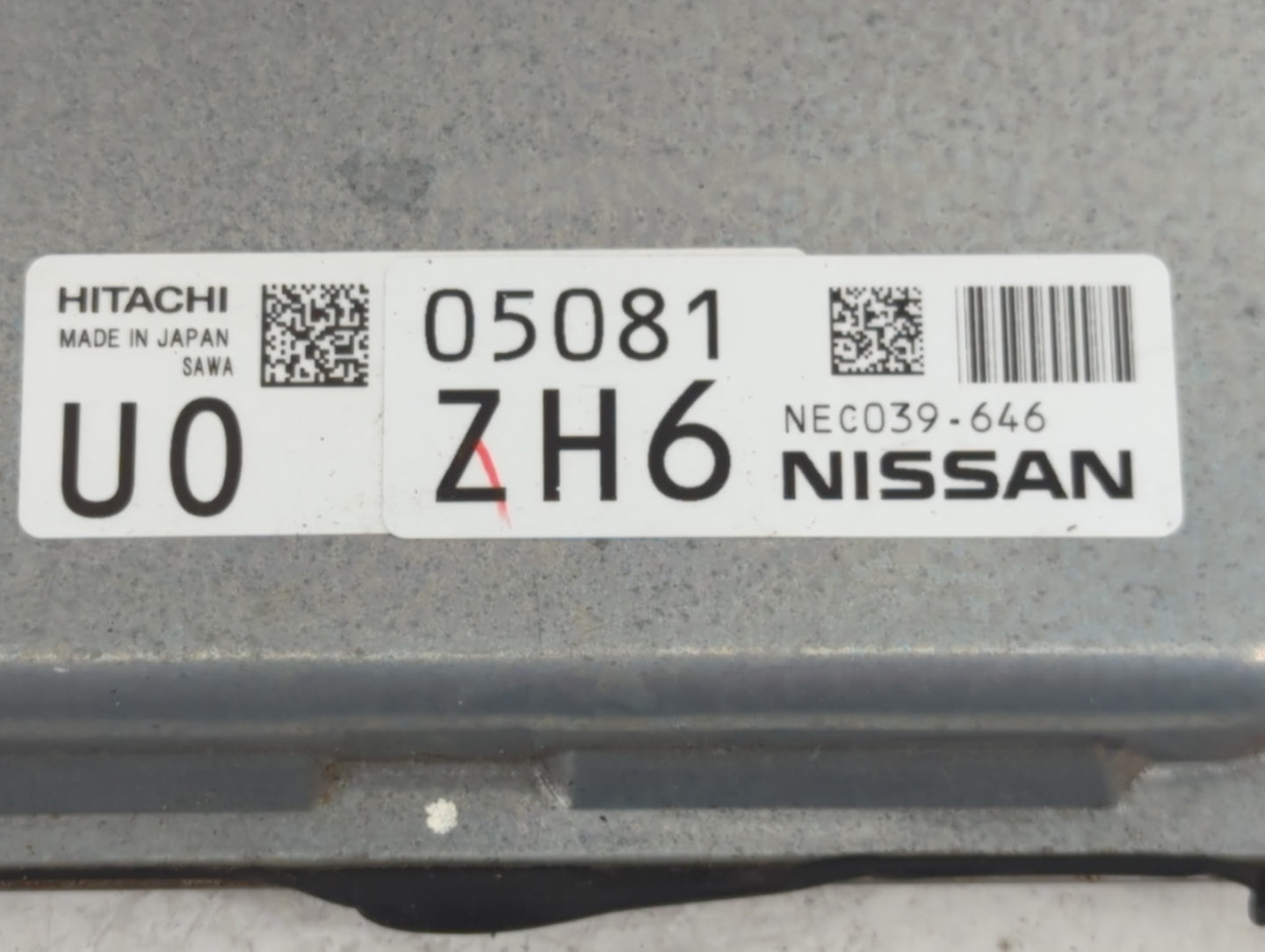 2018-2020 Nissan Rogue PCM Engine Control Computer ECU ECM PCU OEM P/N:NEC039-646 Fits Fits 2018 2019 2020 OEM Used Auto Par