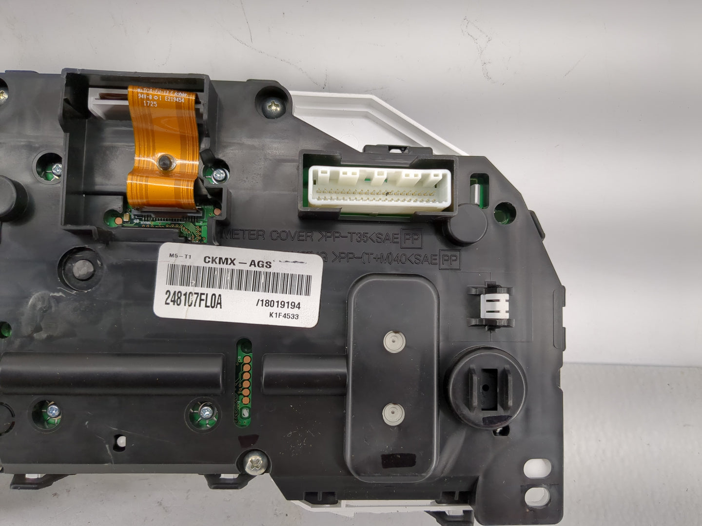2019-2020 Nissan Rogue Instrument Cluster Speedometer Gauges P/N:191107 0253 7FM1A/W989 Fits Fits 2019 2020 OEM Used Auto Pa