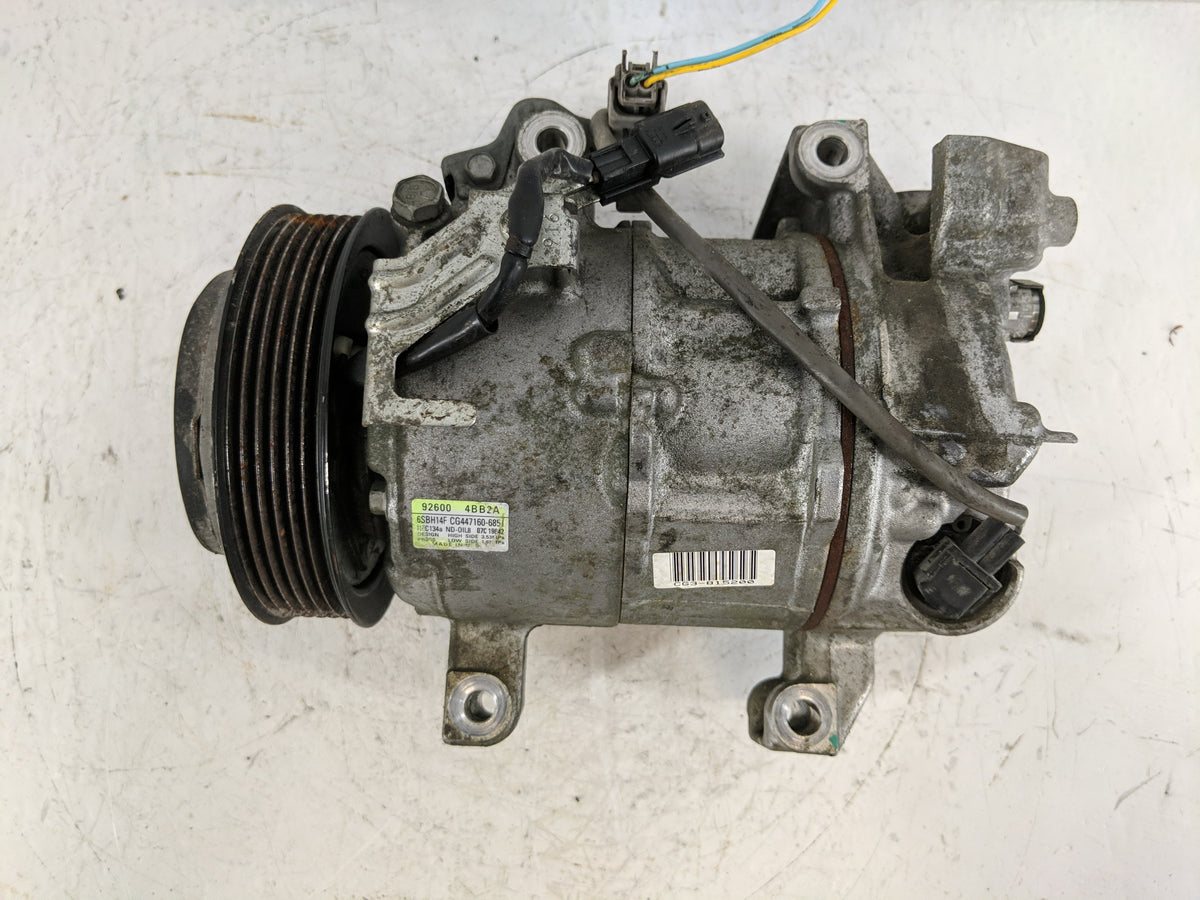 2014-2020 Nissan Rogue Air Conditioning A/c Ac Compressor Oem 1219193 - Oemusedautoparts1.com
