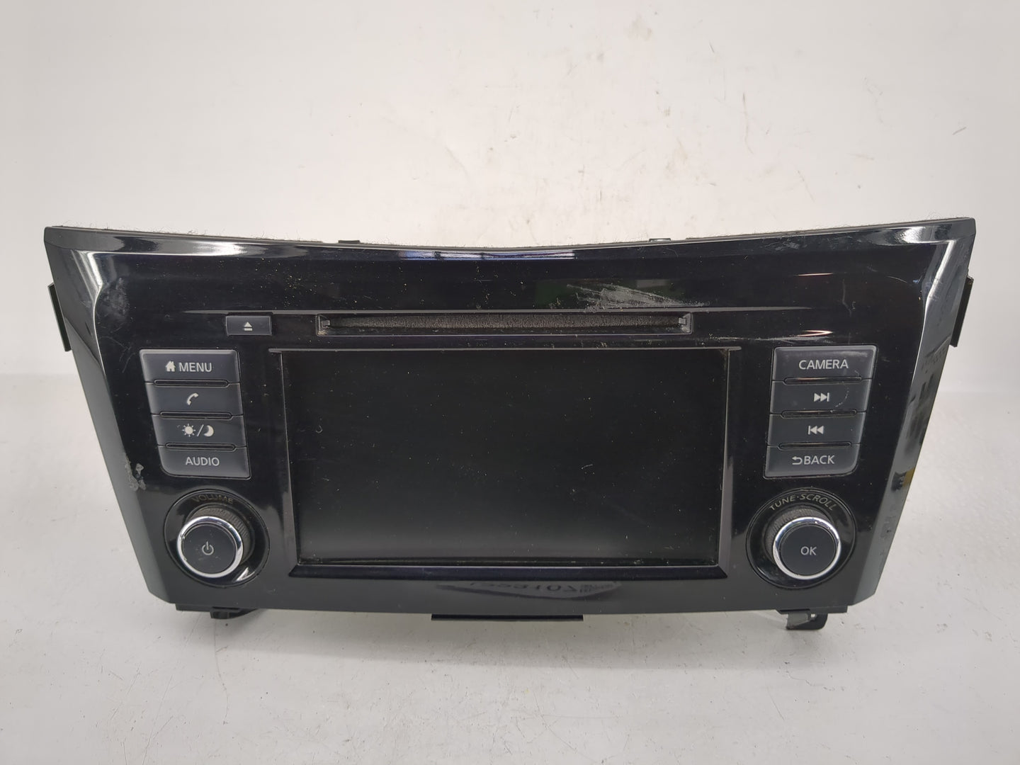 2018-2022 Nissan Rogue Radio AM FM Cd Player Receiver Replacement P/N:2591A8FM0B Fits Fits 2018 2019 2020 2021 2022 OEM Used