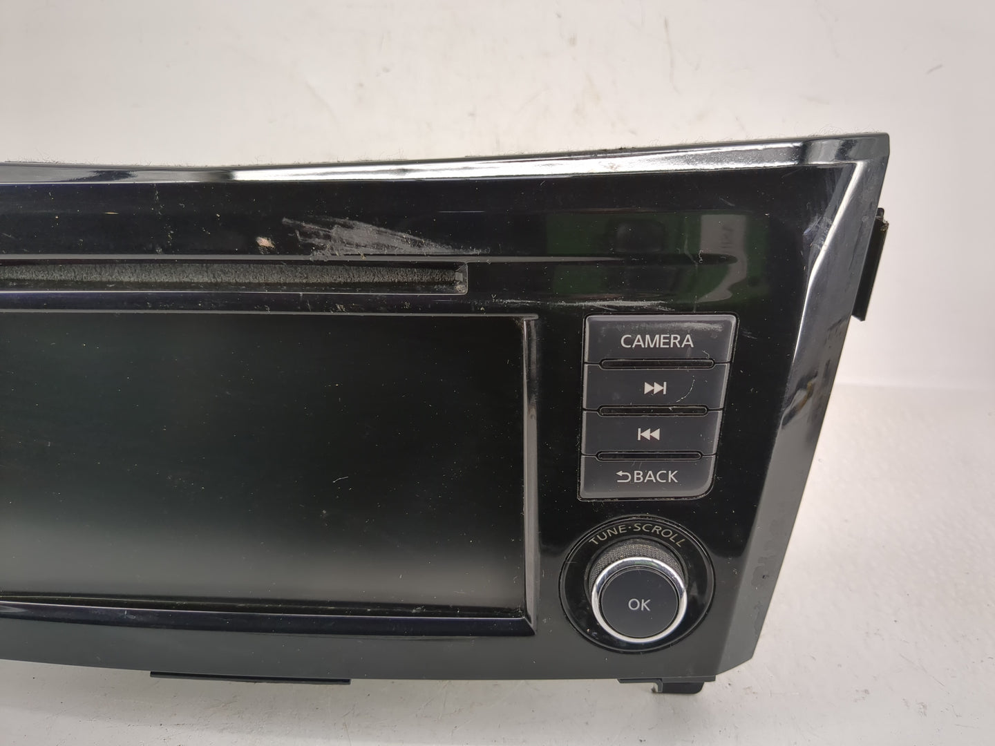 2018-2022 Nissan Rogue Radio AM FM Cd Player Receiver Replacement P/N:2591A8FM0B Fits Fits 2018 2019 2020 2021 2022 OEM Used