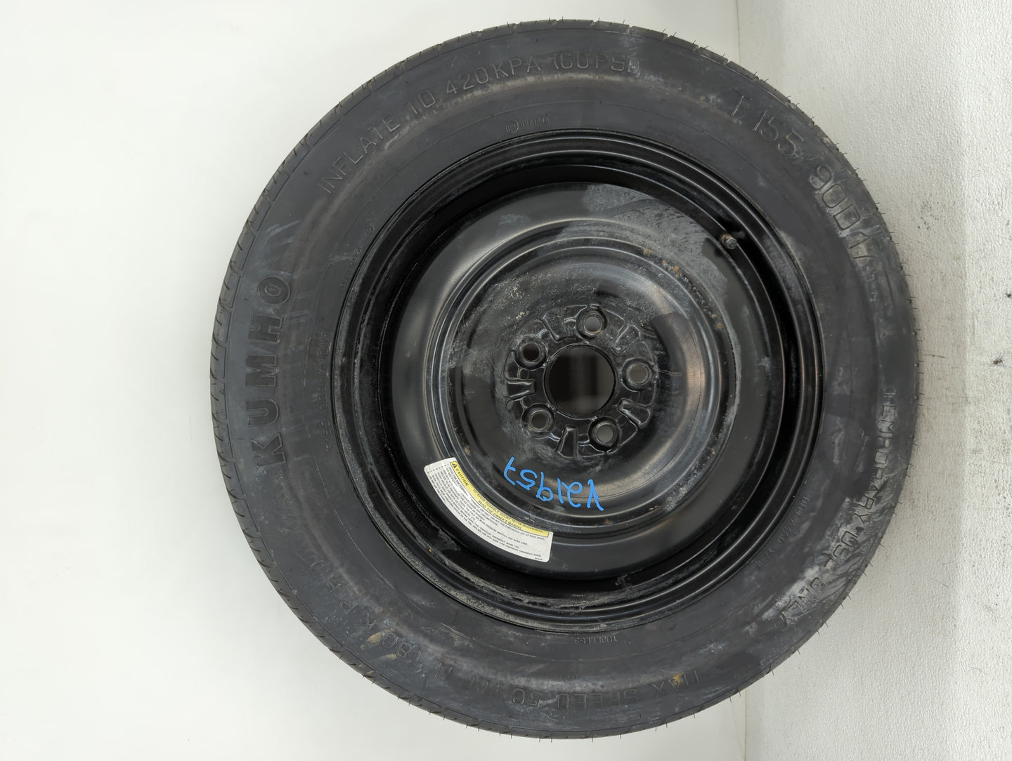 2014-2020 Nissan Rogue Spare Donut Tire Wheel Rim Oem - Oemusedautoparts1.com