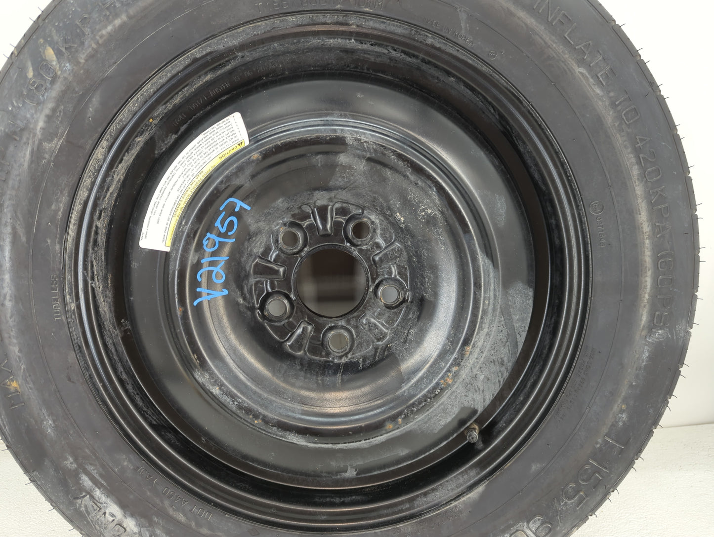2014-2020 Nissan Rogue Spare Donut Tire Wheel Rim Oem - Oemusedautoparts1.com