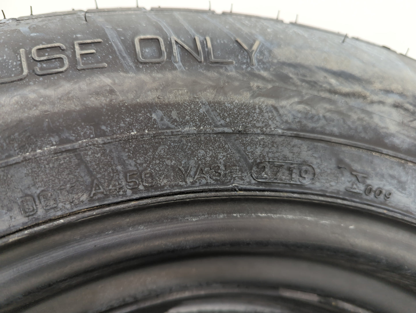 2014-2020 Nissan Rogue Spare Donut Tire Wheel Rim Oem - Oemusedautoparts1.com