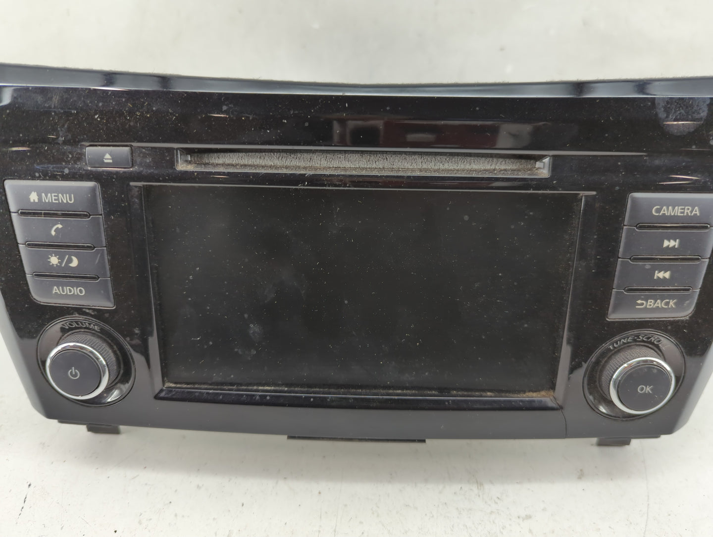2018-2022 Nissan Rogue Radio AM FM Cd Player Receiver Replacement P/N:2591A8FM0B Fits Fits 2018 2019 2020 2021 2022 OEM Used