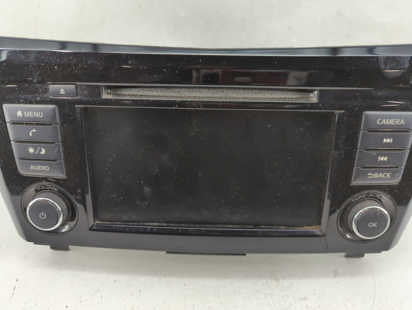 2018-2022 Nissan Rogue Radio AM FM Cd Player Receiver Replacement P/N:2591A8FM0B Fits Fits 2018 2019 2020 2021 2022 OEM Used