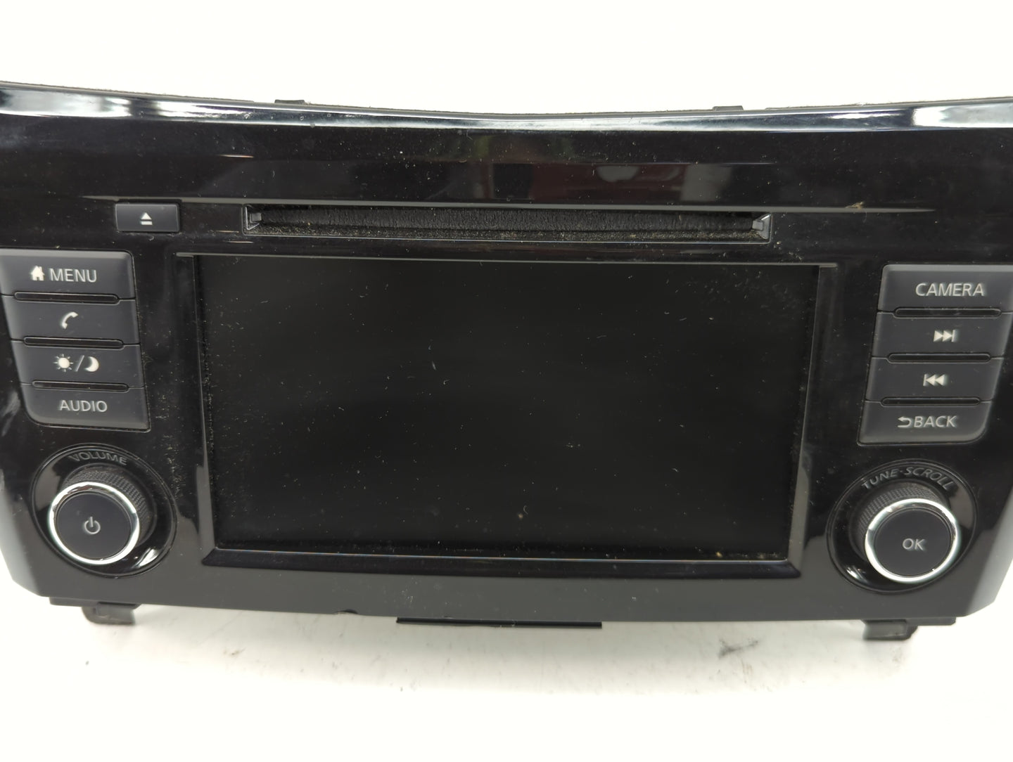 2018-2020 Nissan Rogue Radio AM FM Cd Player Receiver Replacement P/N:2591A8FM0C Fits Fits 2018 2019 2020 OEM Used Auto Part