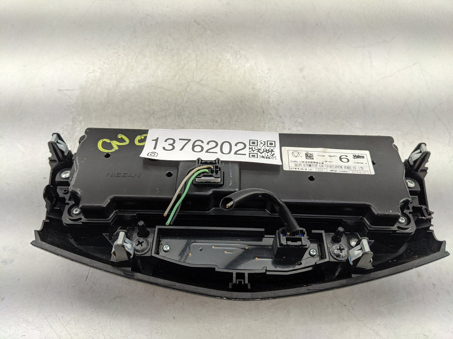 2017-2022 Nissan Rogue Climate Control Module Temperature AC/Heater Replacement P/N:27500 6MA0A Fits OEM Used Auto Parts - O