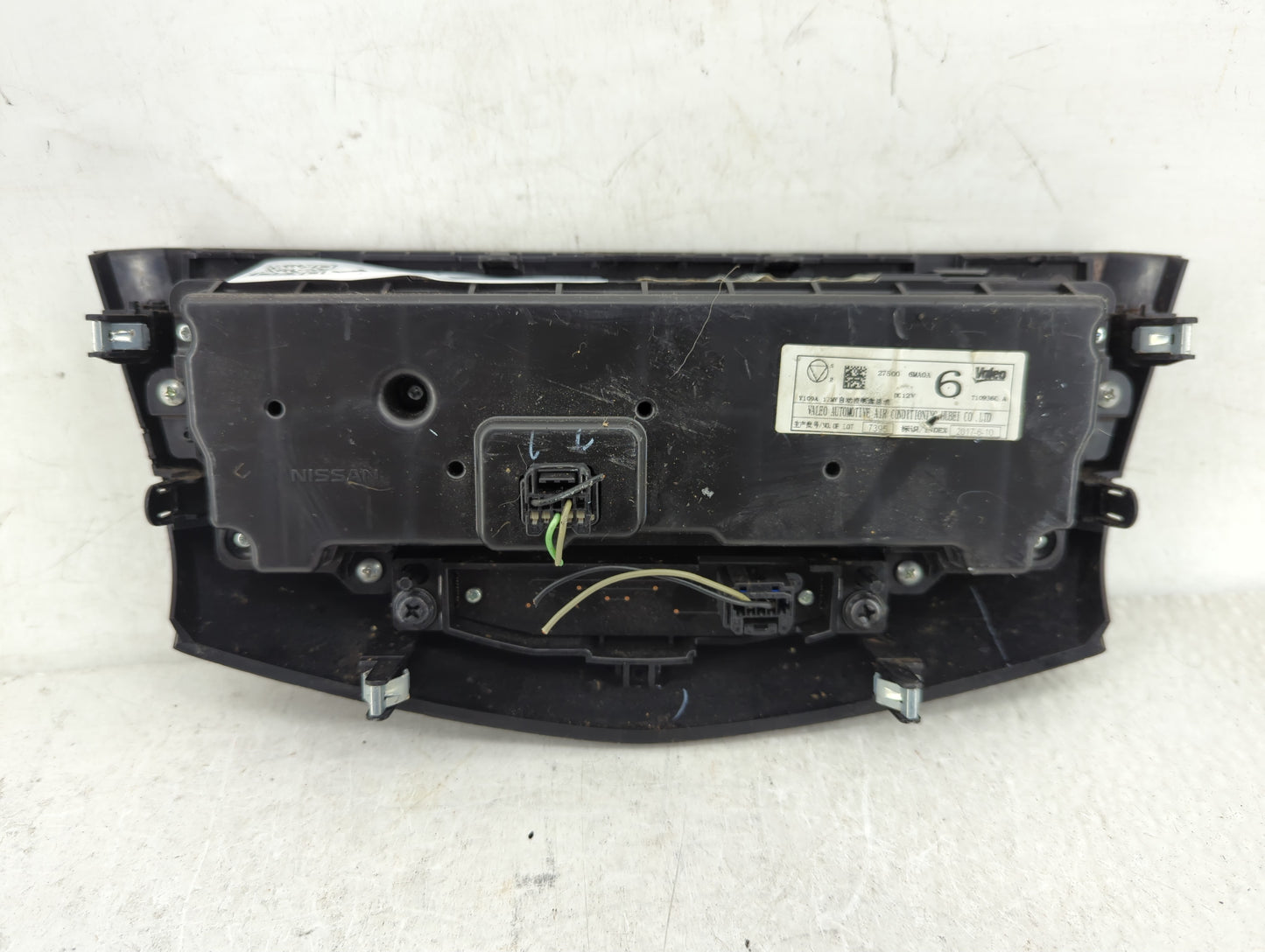 2017-2022 Nissan Rogue Climate Control Module Temperature AC/Heater Replacement P/N:27500 6MA0A Fits OEM Used Auto Parts - O