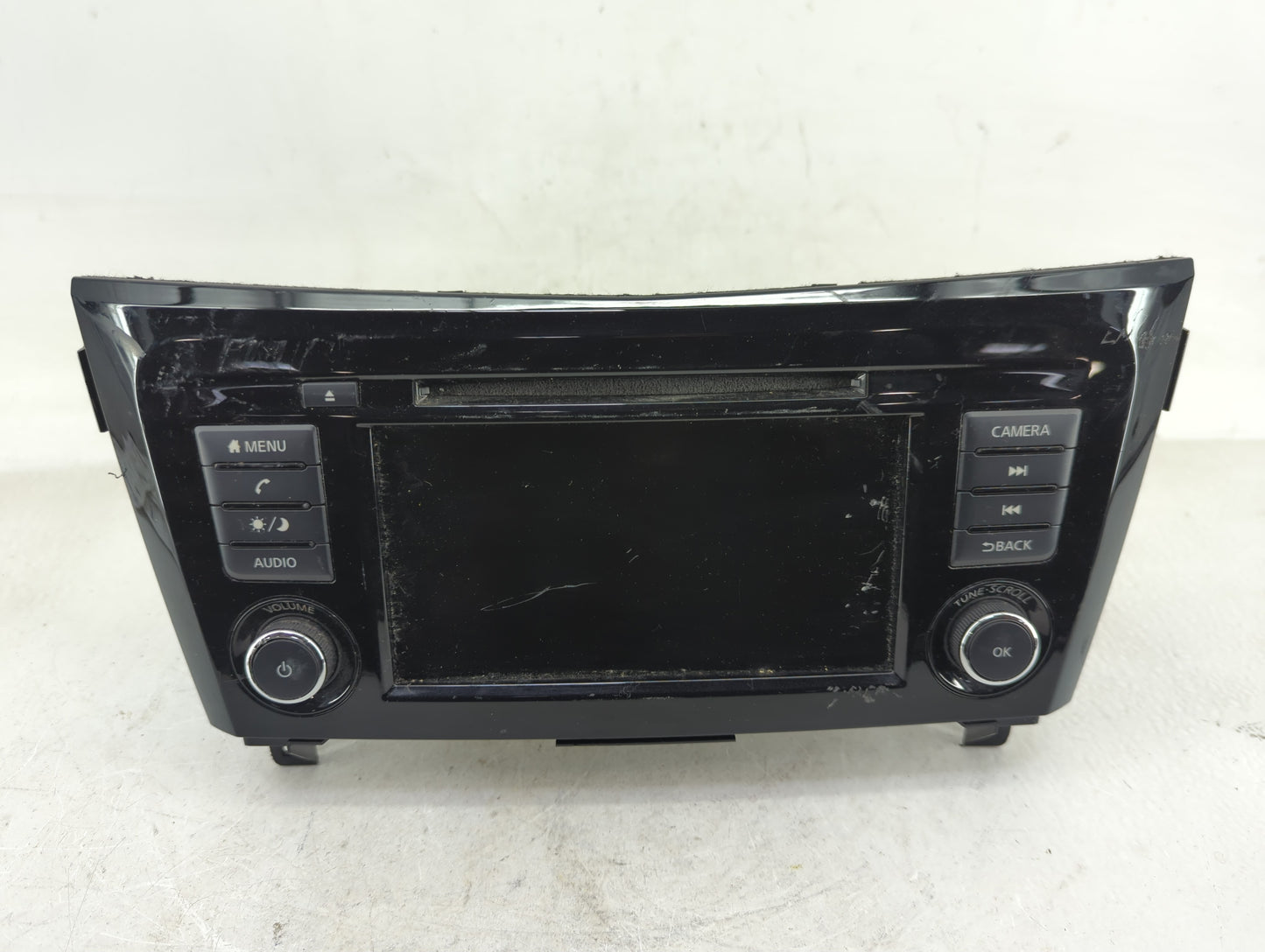 2018-2020 Nissan Rogue Radio AM FM Cd Player Receiver Replacement P/N:2591A8FM0C Fits Fits 2018 2019 2020 OEM Used Auto Part