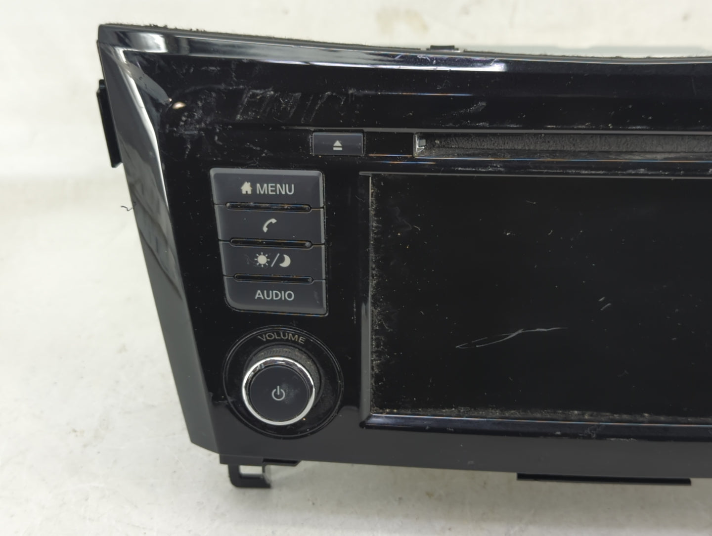 2018-2020 Nissan Rogue Radio AM FM Cd Player Receiver Replacement P/N:2591A8FM0C Fits Fits 2018 2019 2020 OEM Used Auto Part