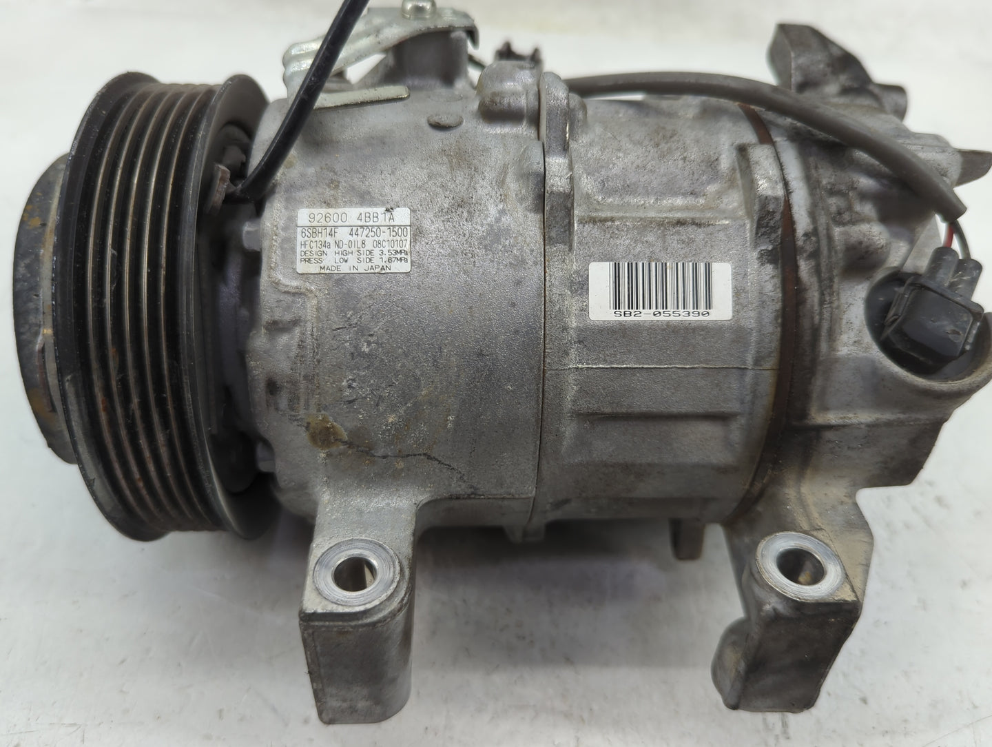 2014-2020 Nissan Rogue Air Conditioning A/c Ac Compressor Oem - Oemusedautoparts1.com