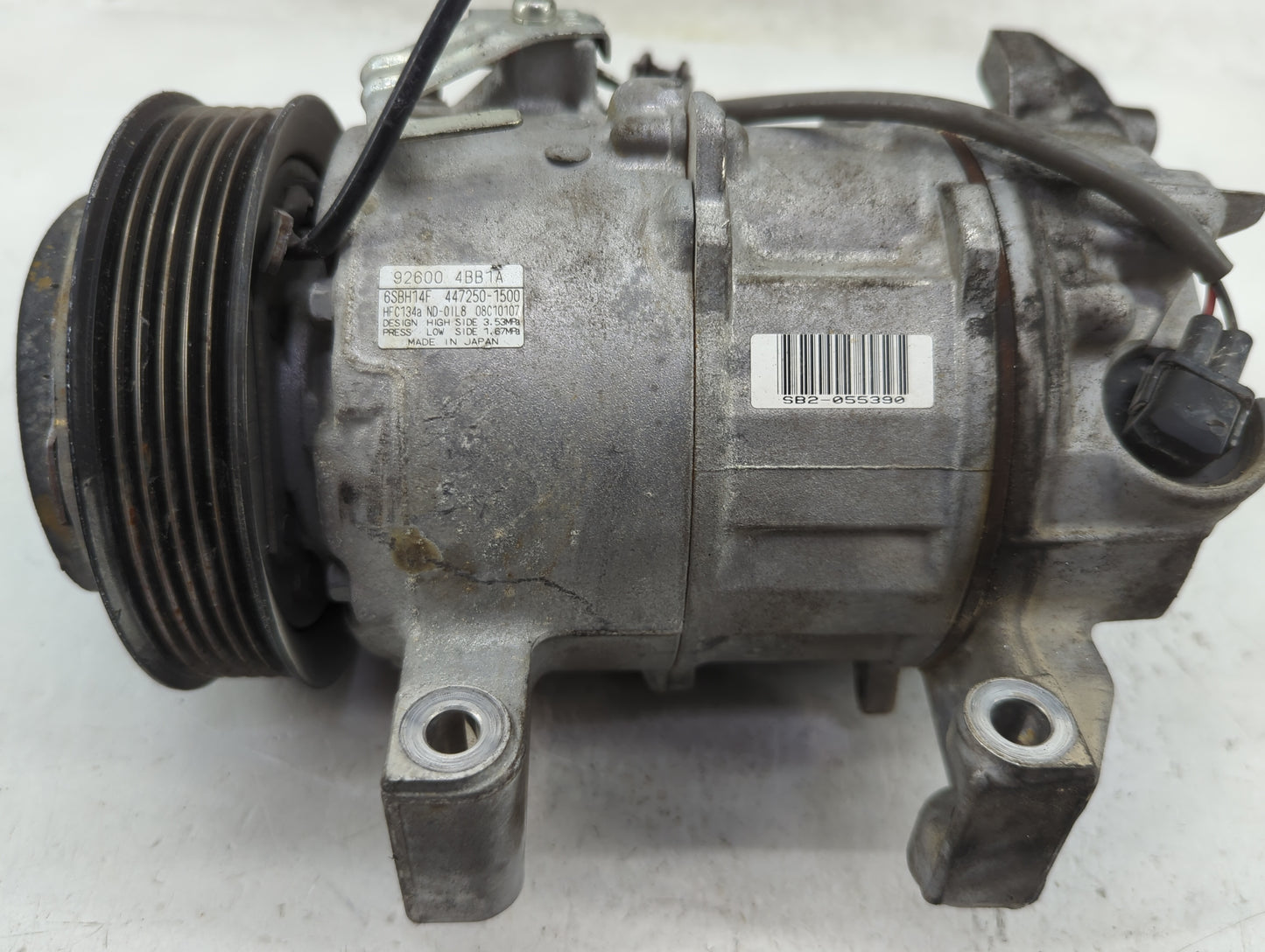 2014-2020 Nissan Rogue Air Conditioning A/c Ac Compressor Oem - Oemusedautoparts1.com