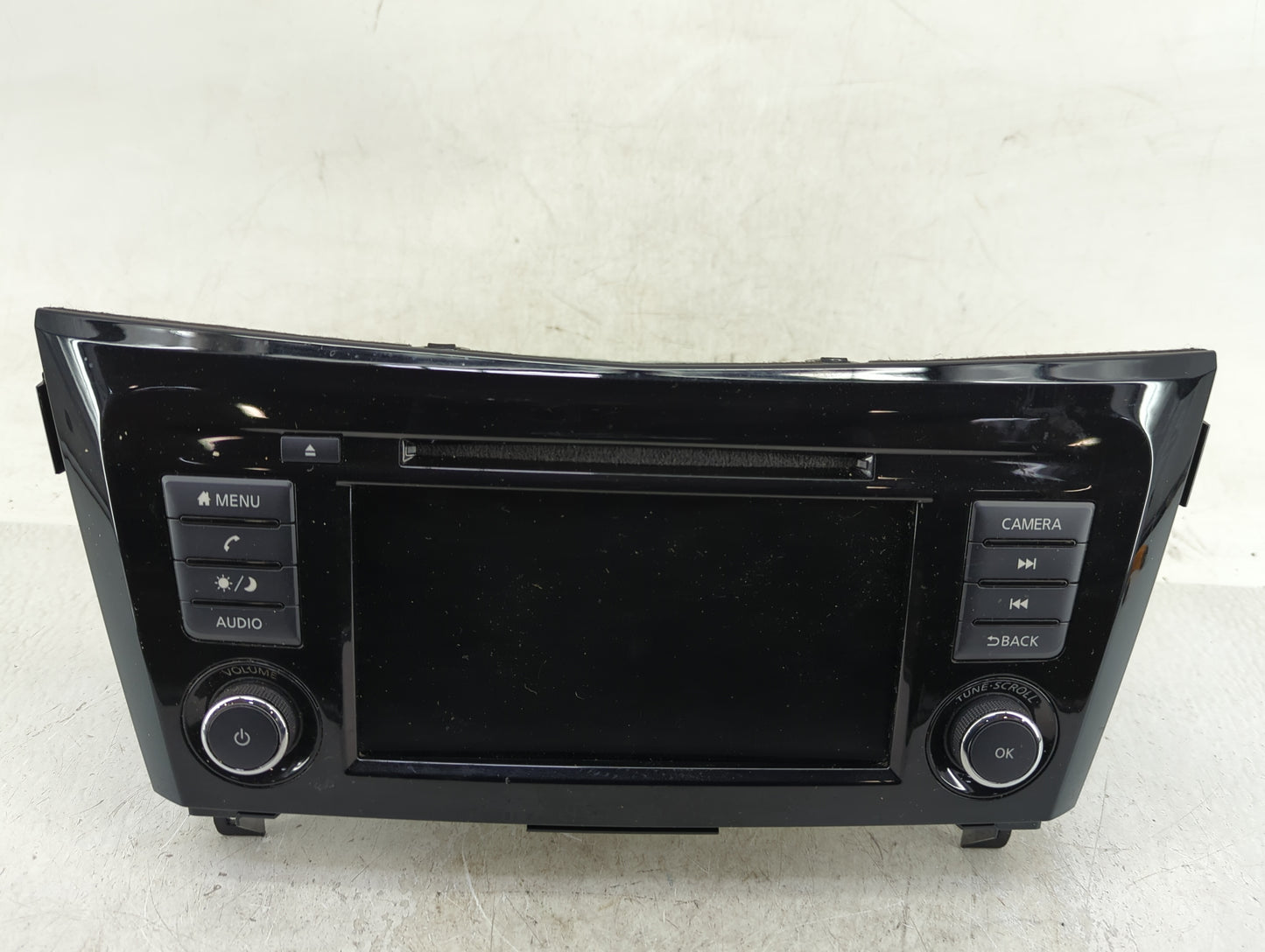 2018-2020 Nissan Rogue Radio AM FM Cd Player Receiver Replacement P/N:2591A8FM0C Fits Fits 2018 2019 2020 OEM Used Auto Part