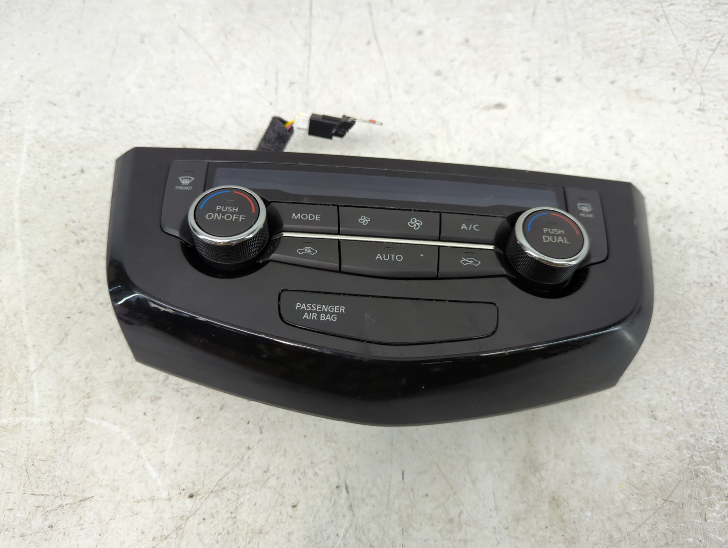 2017-2022 Nissan Rogue Climate Control Module Temperature AC/Heater Replacement P/N:27500 6MA0A Fits OEM Used Auto Parts - O