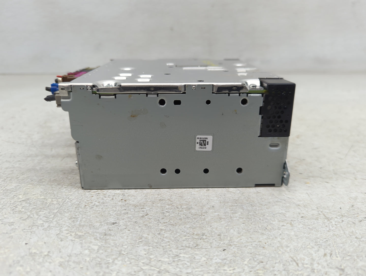 2020 Nissan Rogue Radio AM FM Cd Player Receiver Replacement P/N:2591A5NA4A 7505751461, PIVISBX0, YBN-PIVISBX0 Fits OEM Used
