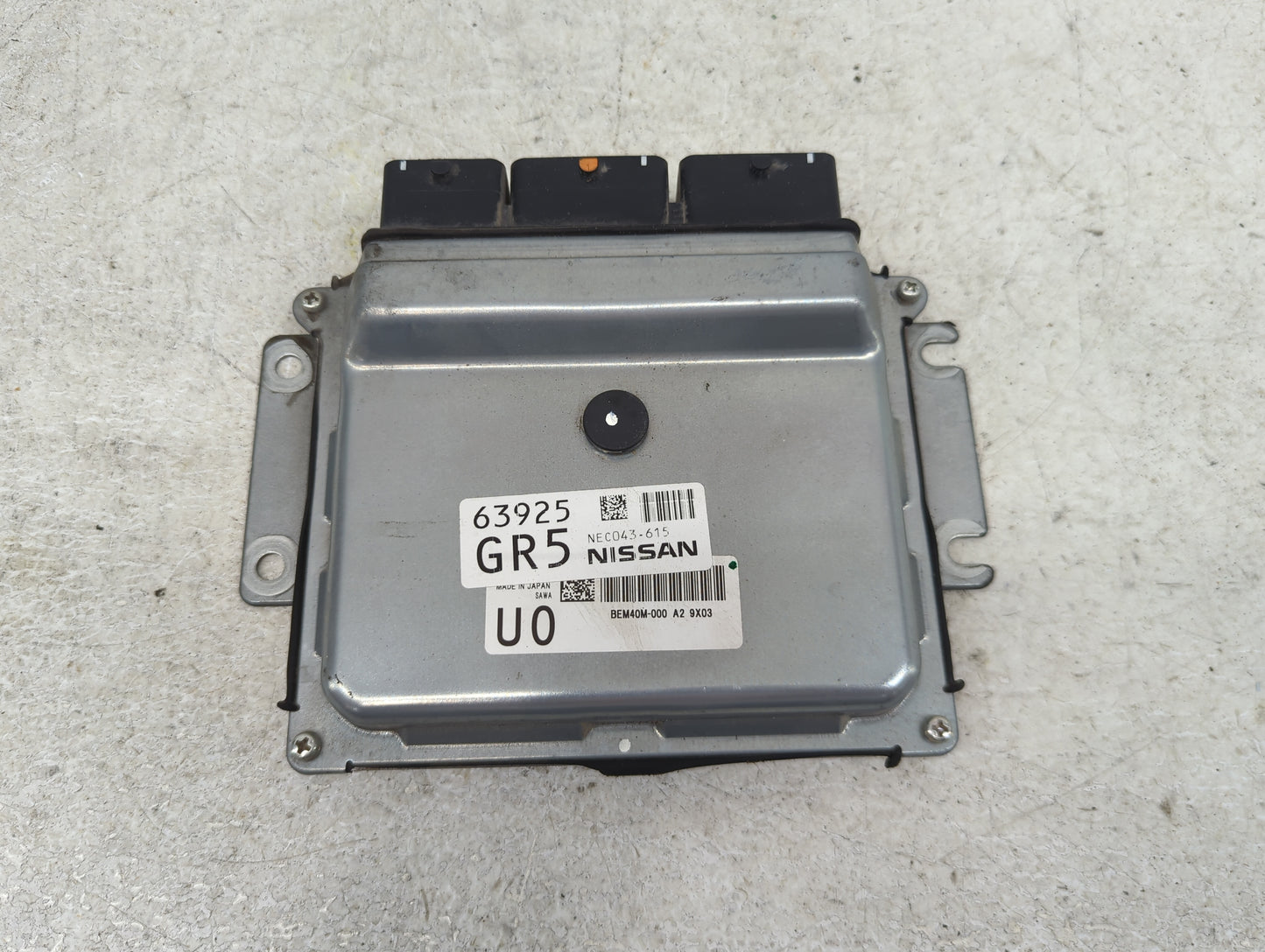 2018-2020 Nissan Rogue PCM Engine Control Computer ECU ECM PCU OEM P/N:NEC043-615 BEM40M-000 A2 Fits Fits 2018 2019 2020 OEM