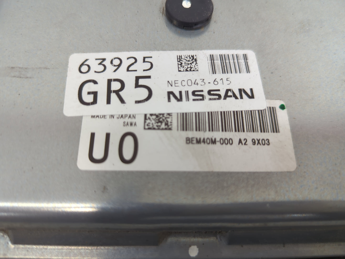 2018-2020 Nissan Rogue PCM Engine Control Computer ECU ECM PCU OEM P/N:NEC043-615 BEM40M-000 A2 Fits Fits 2018 2019 2020 OEM