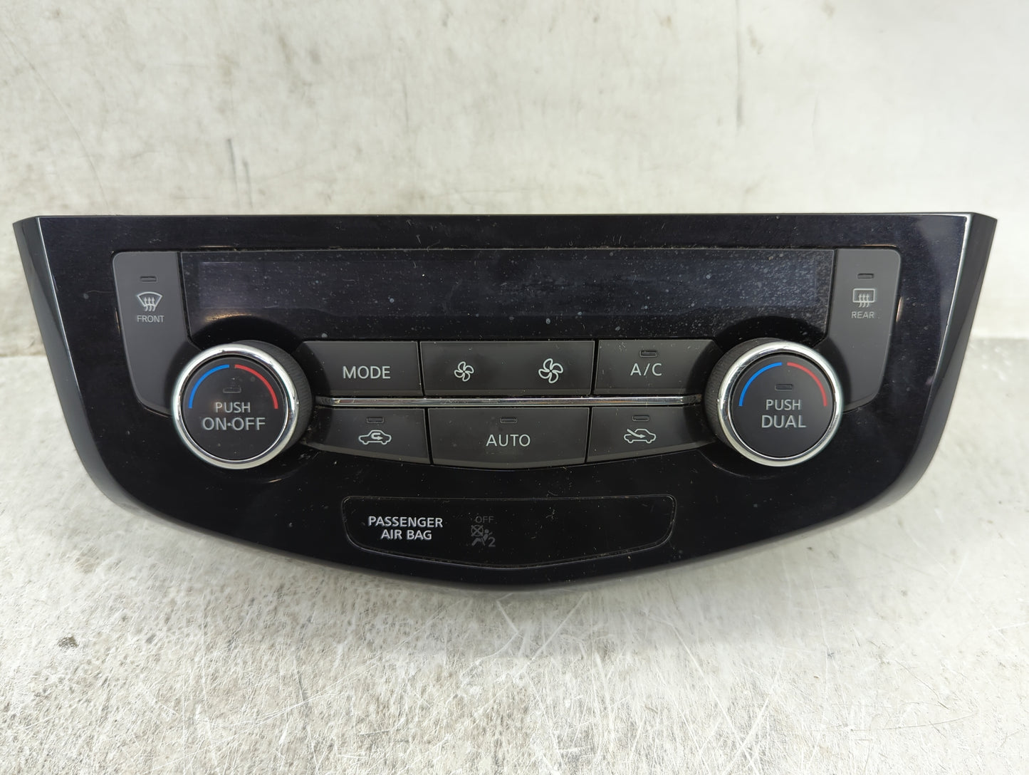 2017-2022 Nissan Rogue Climate Control Module Temperature AC/Heater Replacement P/N:27500 6MA0A Fits OEM Used Auto Parts - O