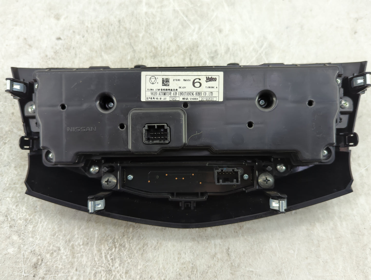 2017-2022 Nissan Rogue Climate Control Module Temperature AC/Heater Replacement P/N:27500 6MA0A Fits OEM Used Auto Parts - O