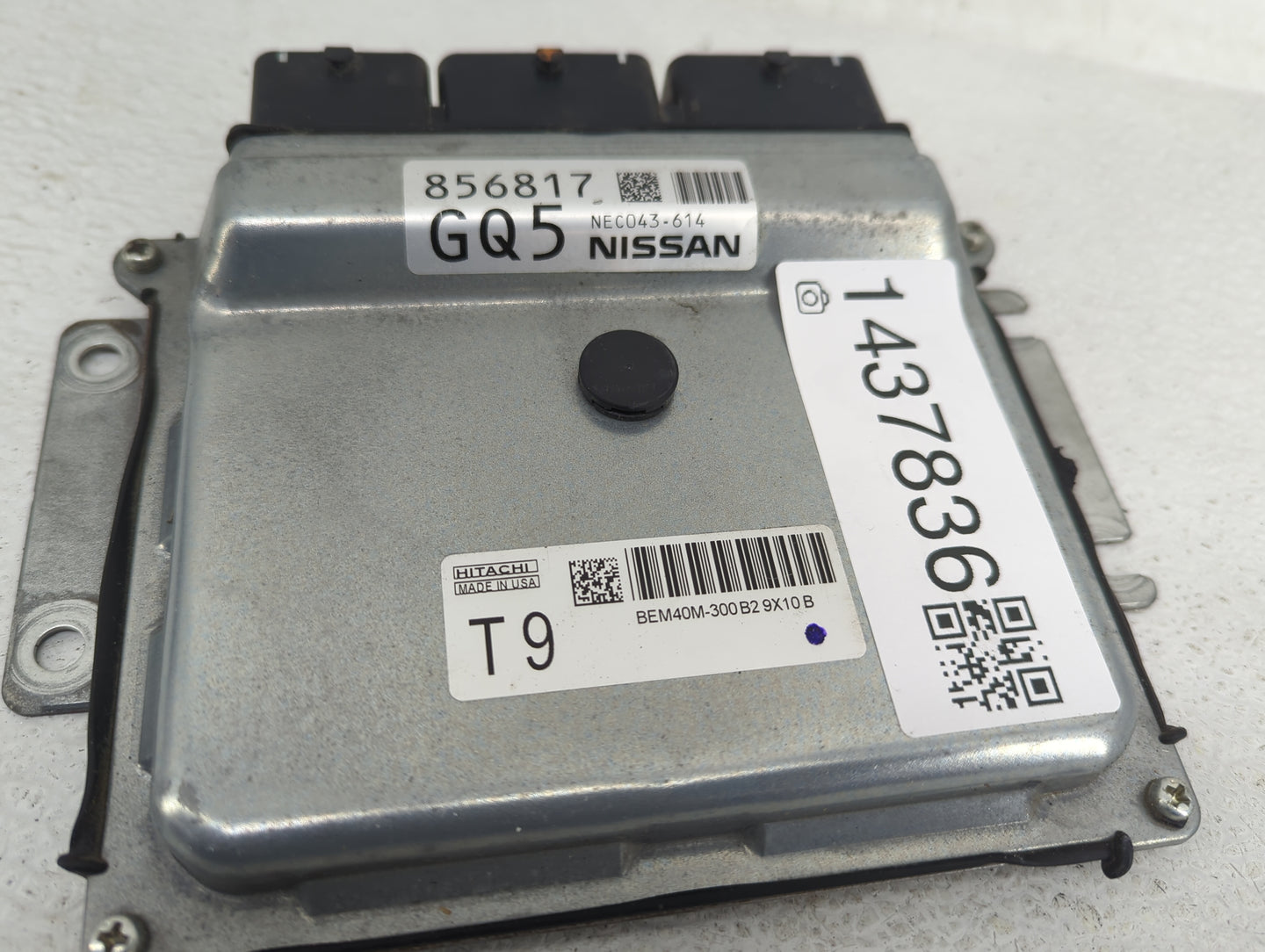 2018-2020 Nissan Rogue PCM Engine Control Computer ECU ECM PCU OEM P/N:NEC043-614 BEM40M-300 Fits Fits 2018 2019 2020 OEM Us