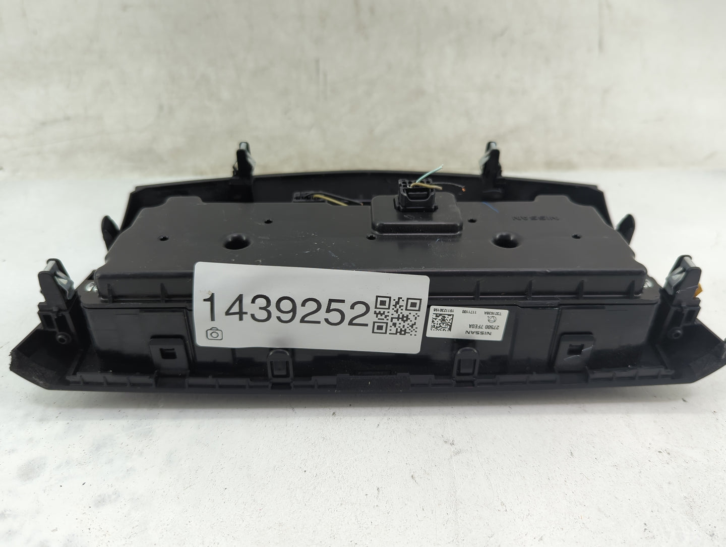 2017-2020 Nissan Rogue Climate Control Module Temperature AC/Heater Replacement P/N:27500 7FE0A Fits Fits 2017 2018 2019 202