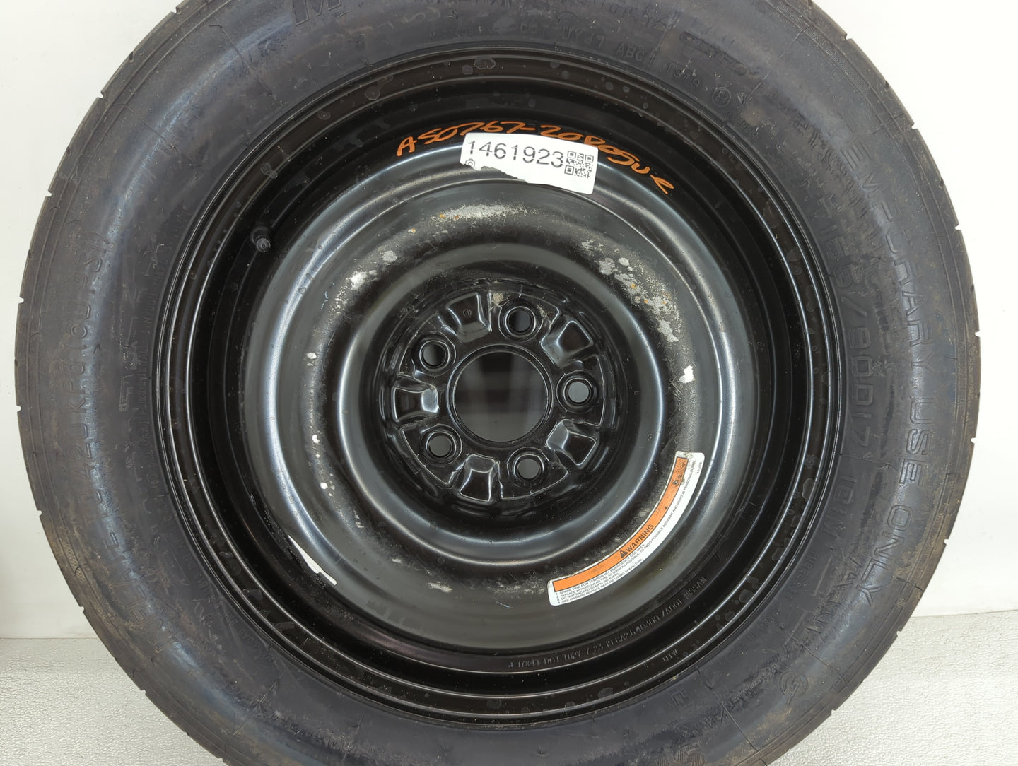 2014-2020 Nissan Rogue Spare Donut Tire Wheel Rim Oem 1461923 - Oemusedautoparts1.com
