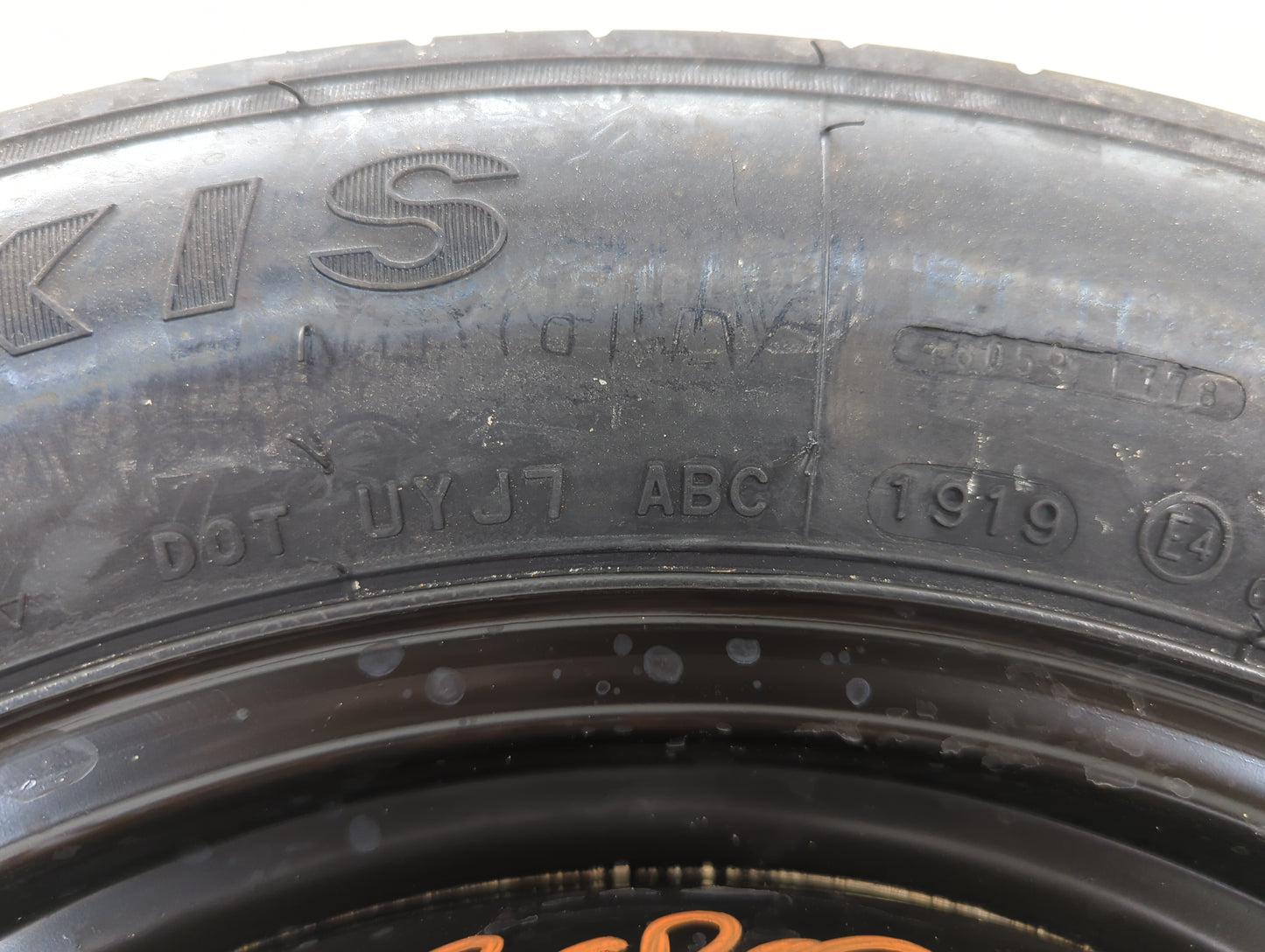 2014-2020 Nissan Rogue Spare Donut Tire Wheel Rim Oem 1461923 - Oemusedautoparts1.com