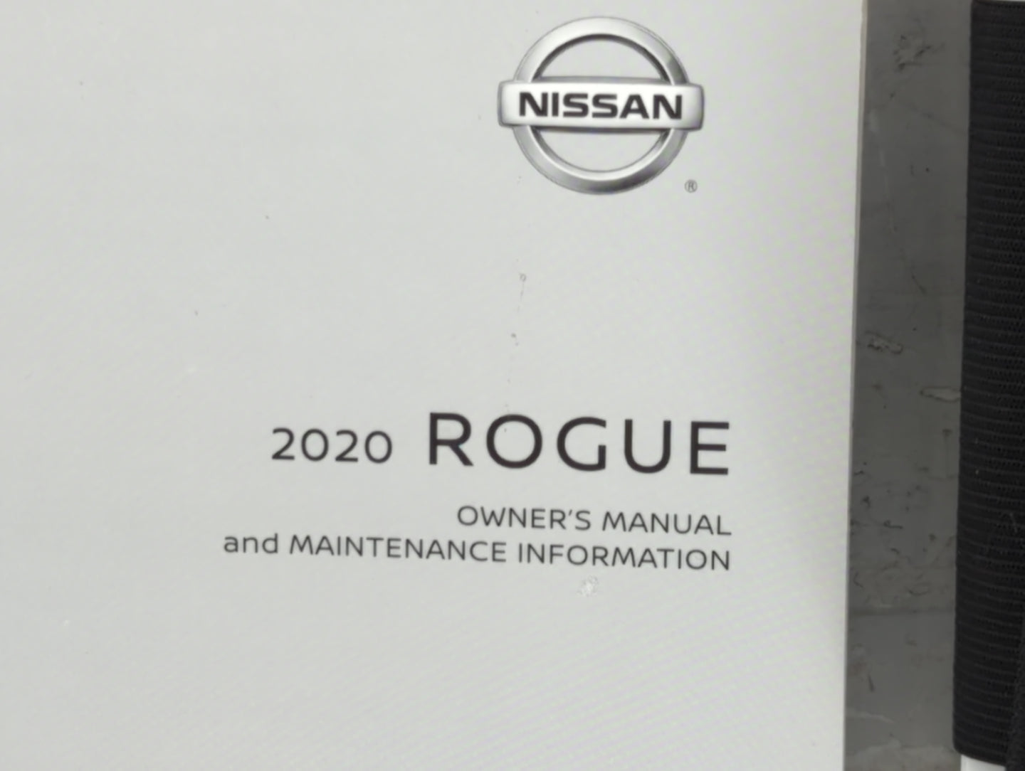 2020 Nissan Rogue Owners Manual Book Guide P/N:OM20EA 0T32U0 OEM Used Auto Parts - Oemusedautoparts1.com