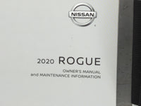 2020 Nissan Rogue Owners Manual Book Guide P/N:OM20EA 0T32U0 OEM Used Auto Parts - Oemusedautoparts1.com