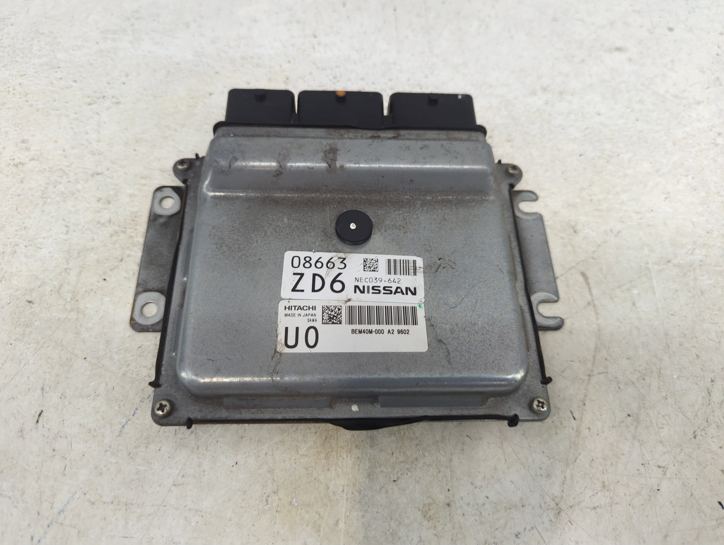 2018-2020 Nissan Rogue PCM Engine Control Computer ECU ECM PCU OEM P/N:NEC039-642 BEM40M-000 A2 Fits Fits 2018 2019 2020 OEM