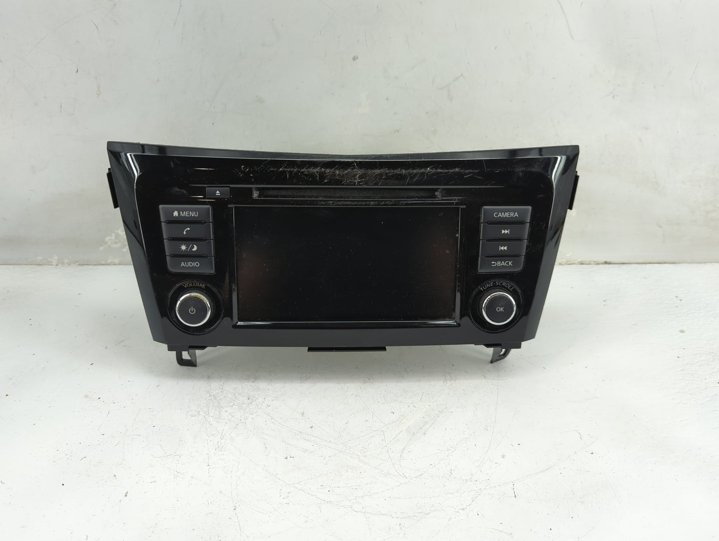 2018-2020 Nissan Rogue Radio AM FM Cd Player Receiver Replacement P/N:2591A8FM0C Fits Fits 2018 2019 2020 OEM Used Auto Part