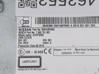 2018-2020 Nissan Rogue Radio AM FM Cd Player Receiver Replacement P/N:2591A8FM0C Fits Fits 2018 2019 2020 OEM Used Auto Part