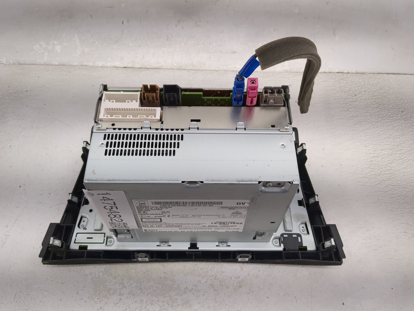 2018-2022 Nissan Rogue Radio AM FM Cd Player Receiver Replacement P/N:259158FM0C 7515751117 Fits Fits 2018 2019 2020 2021 20