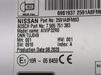 2019-2022 Nissan Rogue Radio AM FM Cd Player Receiver Replacement P/N:2591A8FM0D 7505751383 Fits Fits 2019 2020 2021 2022 OE